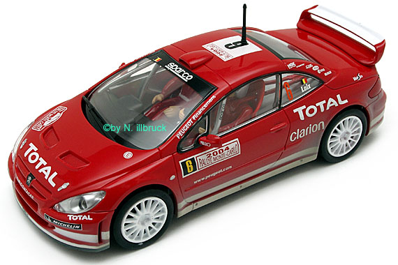 25732 Carrera Evolution Peugeot 307 WRC 2004 Rallye Monte Carlo Freddy Loix