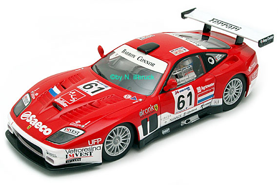 25772 Carrera Evolution Ferrari 575 GTC Barron Connor Racing Le Mans 2004