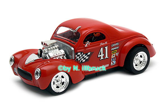 27223 Carrera Evolution '41 Willys Coupe Hotrod High Performance