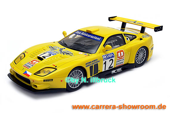 23719 Carrera Digital 124 Ferrari 575 GTC Rock Media Motors / GT Italy