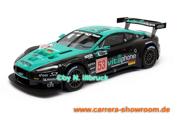 23738 Carrera Digital 124 Aston Martin DBR9 Le Mans 2008 #53 - Vitaphone